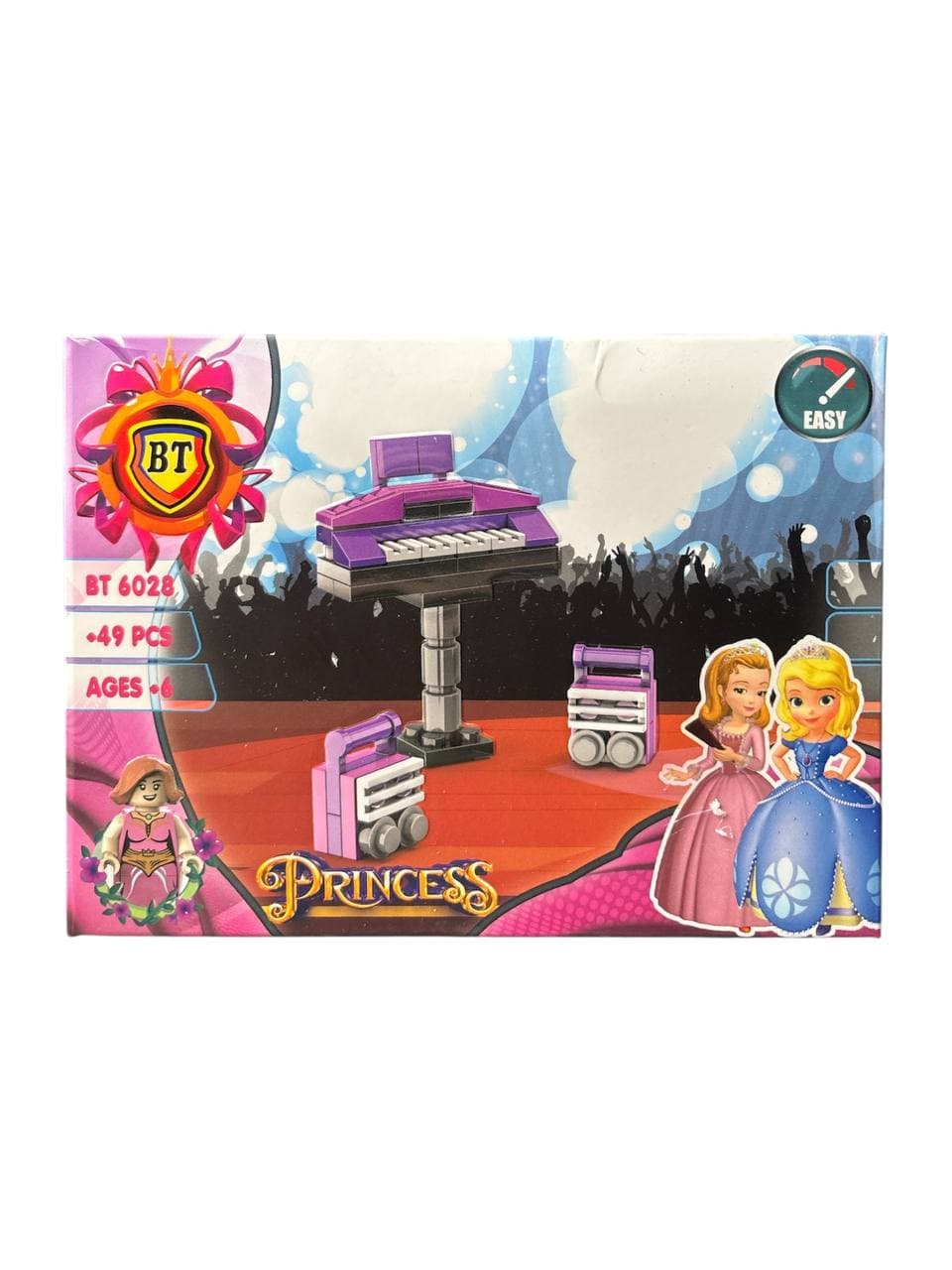 لگو فیگور پرنسس پک 4 عددی مدل princess کد bt6025-28 — تصویر ۶