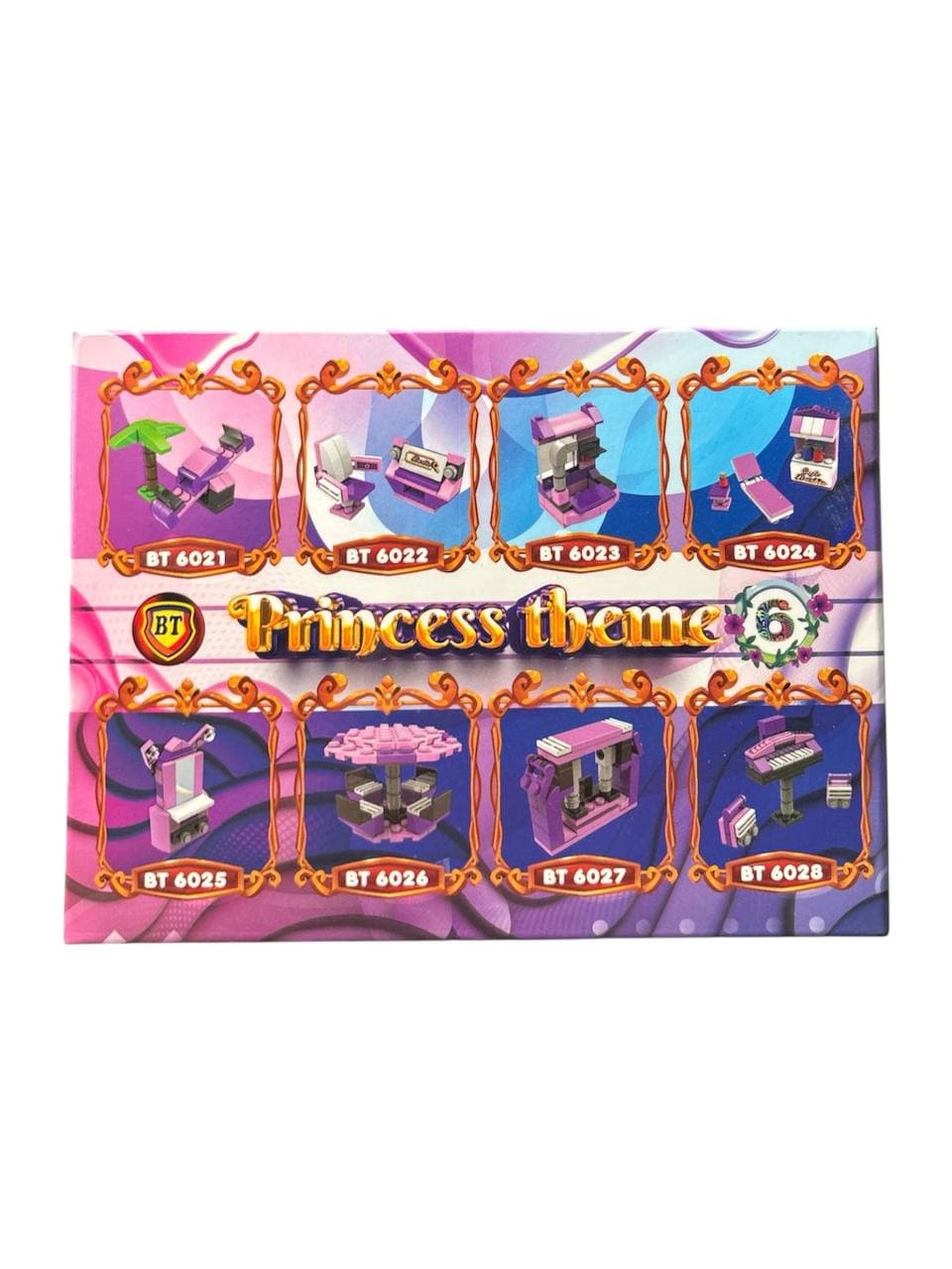 لگو فیگور پرنسس پک 4 عددی مدل princess کد bt6025-28 — تصویر ۷