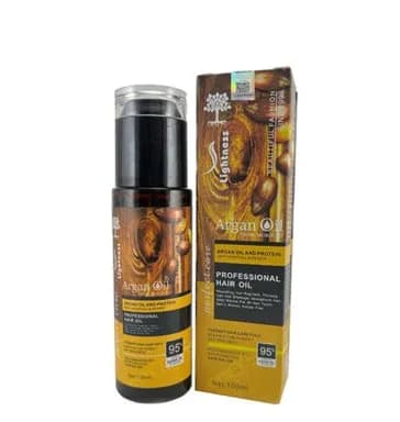 سرم مو آرگان لایتنس LIGHTNESS مدل ARGAN OIL & PROTEIN آرگان حجم100ml اصل اسلواکی