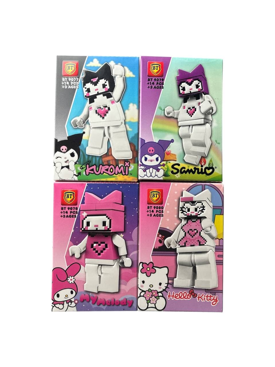 پک 4 عددی لگو فیگور مدل lego کد bt9076-80