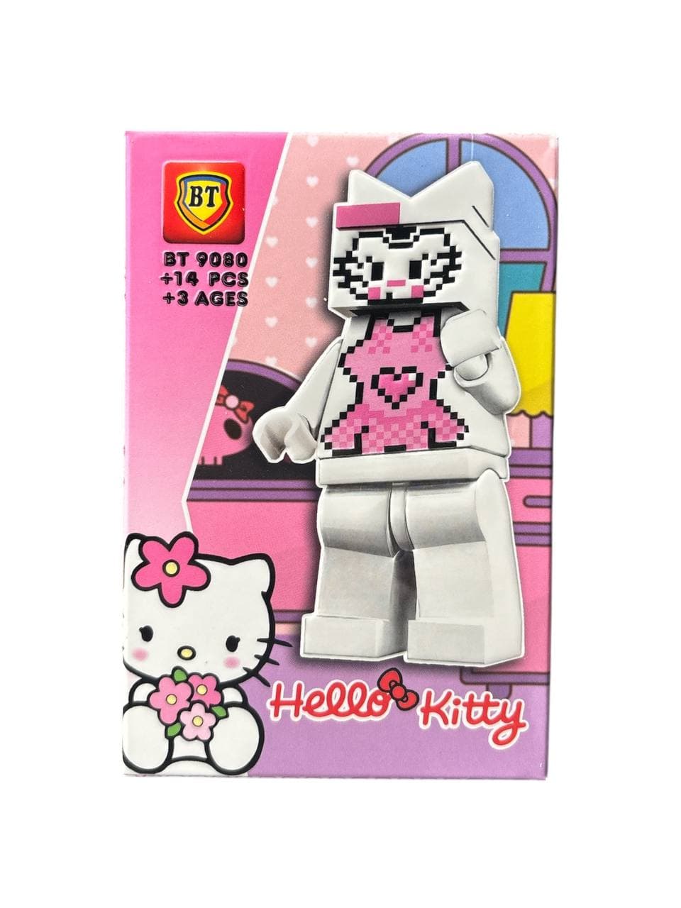 لگو فیگور هلو کیتی مدل hello kitty کد bt9080