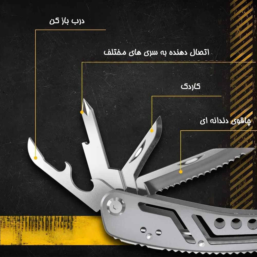 انبر دست چندکاره مدل T1 — تصویر ۶
