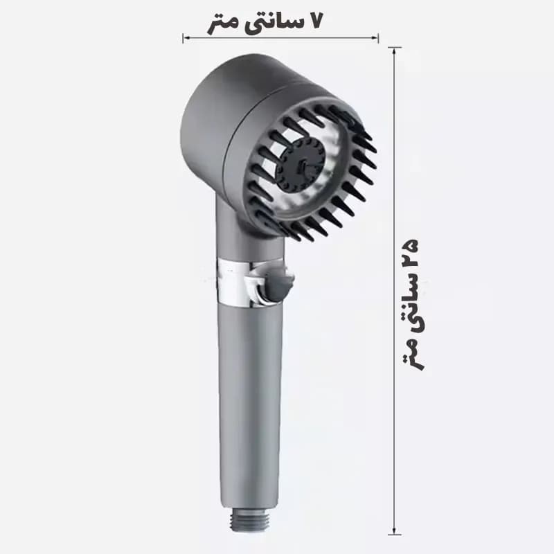 سردوش افزایش فشار حمام مدل توربو شارژ — تصویر ۱۲