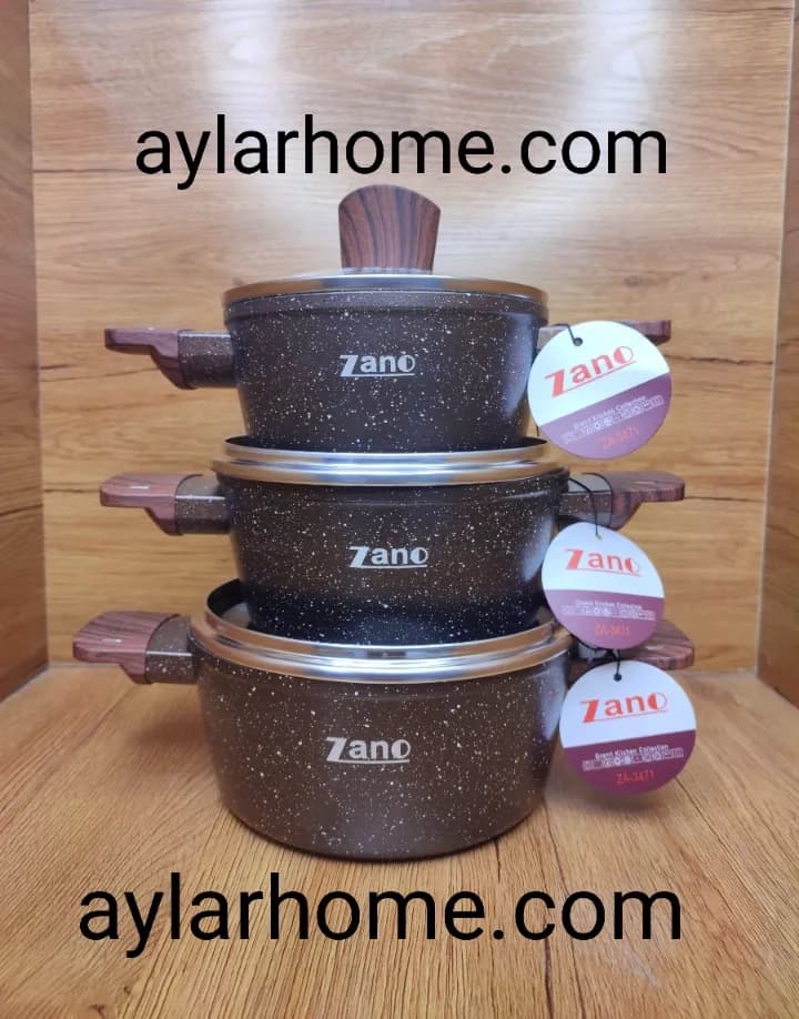 ست 3 تایی قابلمه گرانیتی زانو