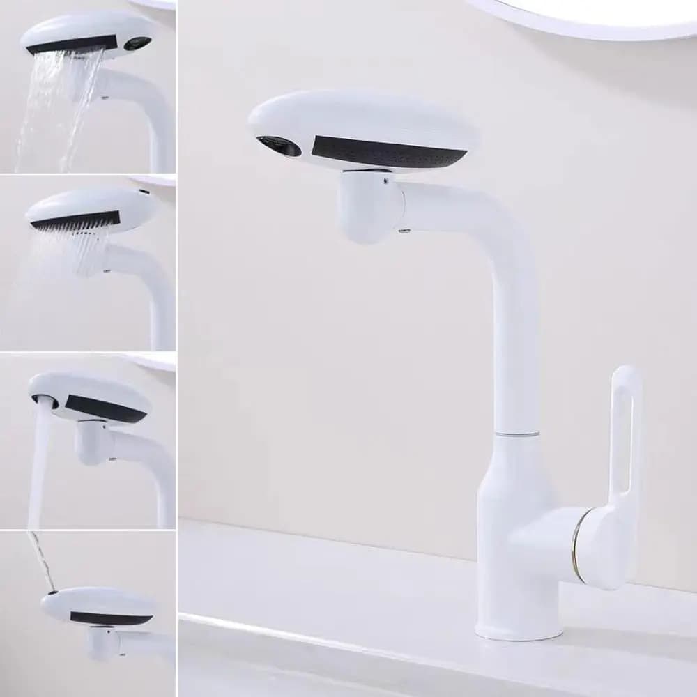 شیر روشویی چهار حالته 360 درجه مدل فضایی — تصویر ۸