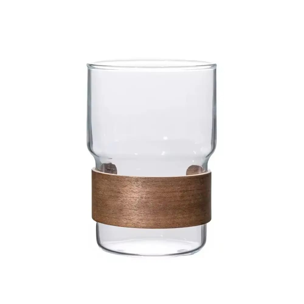 ماگ شیشه ای مدل wood — تصویر ۲