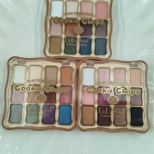 پالت سایه چشم 12 رنگ دودوگرل مدل cookie chips