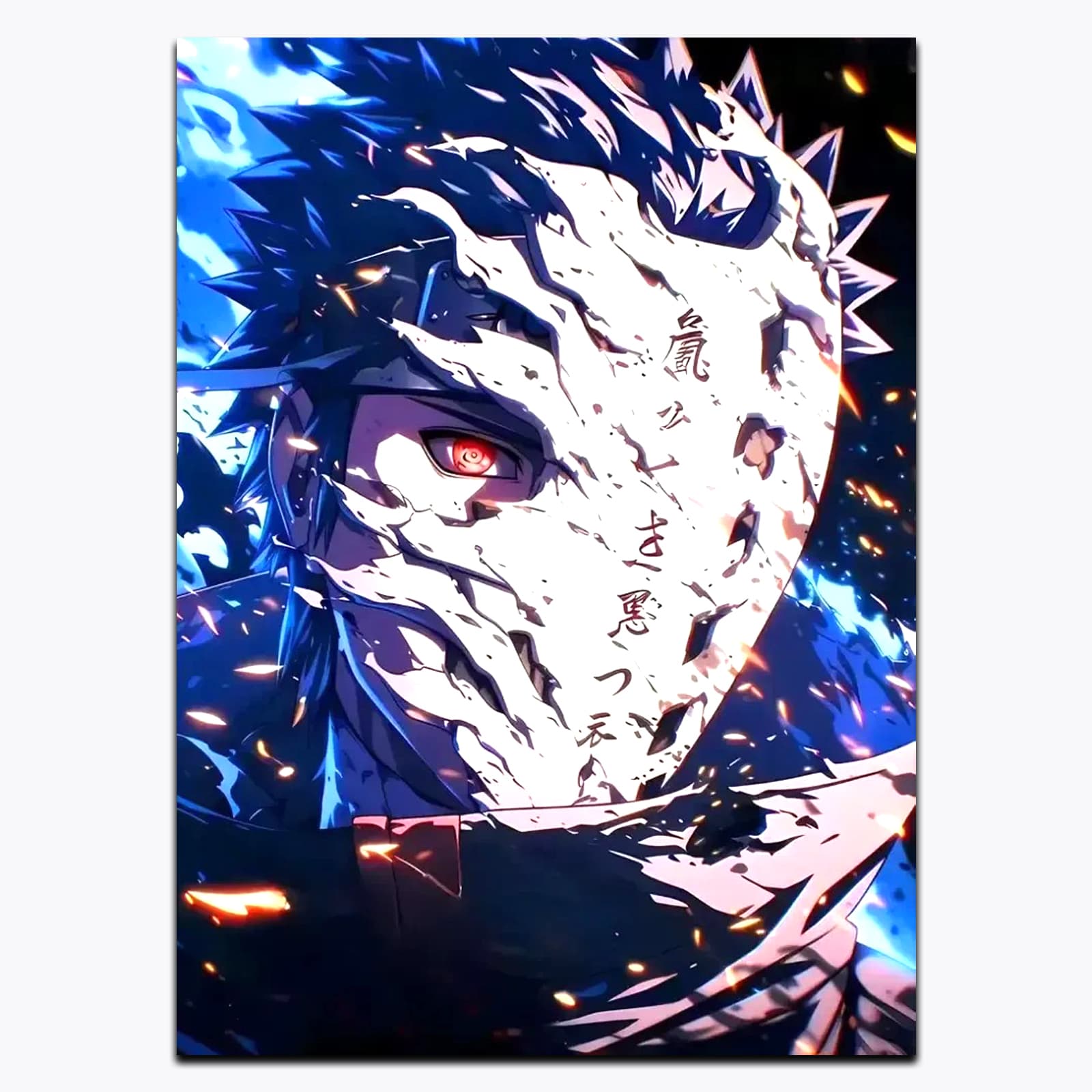 متال پوستر انیمه Naruto طرح شخصیت Obito کد 12734 — تصویر ۲