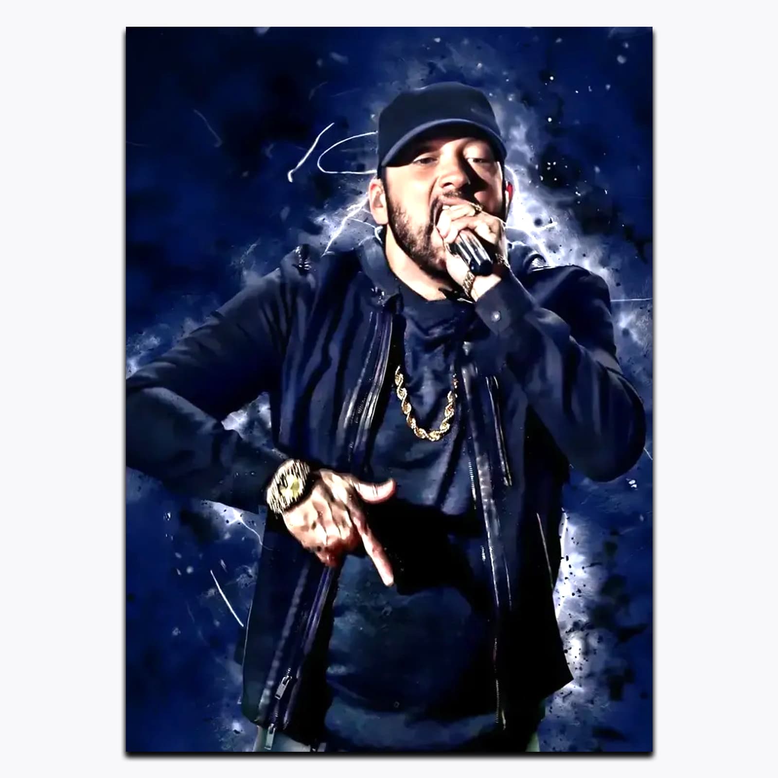 متال پوستر Eminem کد 12702 — تصویر ۲