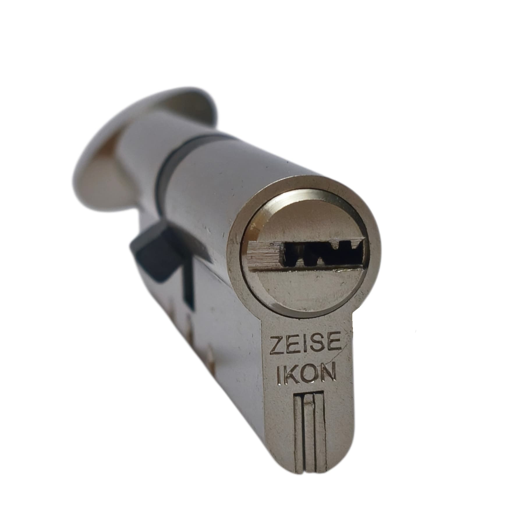 سیلندر و مغزی قفل ضدسرقت ZEISE-IKON سایز 8 سانتی‌متری (3+5) برنجی آپارتمانی با گارانتی 7 ساله
