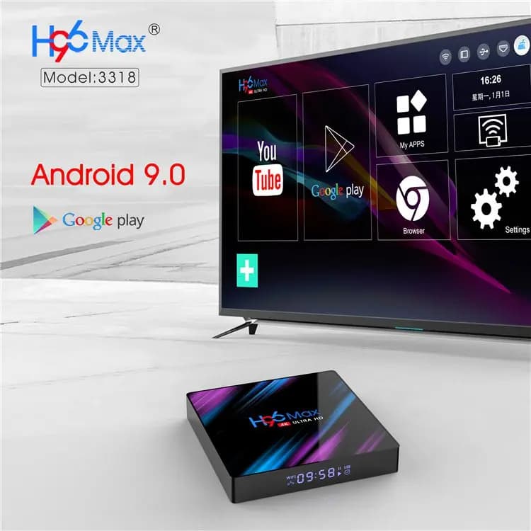 اندروید باکس H96 max مدل 4G/32G — تصویر ۶