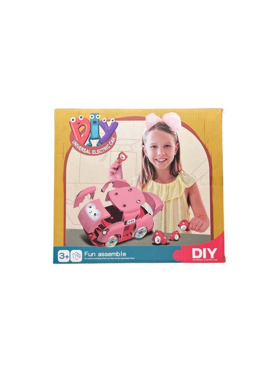 ماشین آدمک سوار موزیکال مدل fun assemble کد yy02-b