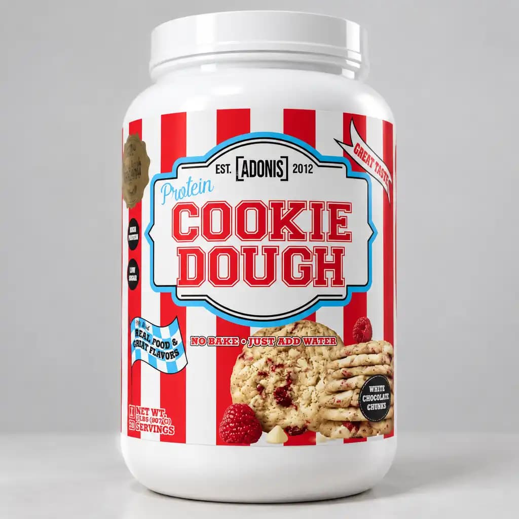 پروتئین کوکی دو ادونیس 907 گرم White Chocolate Chunks
