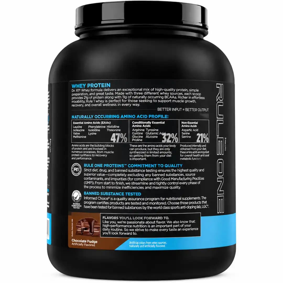 پروتئین وی رول وان Rule 1 اصل | خرید پروتئین Whey — تصویر ۴