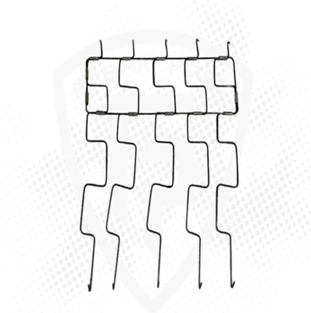 فنر کف صندلی پژو 405 / پژو پارس / سمند قدیم (شرکتی درجه یک)