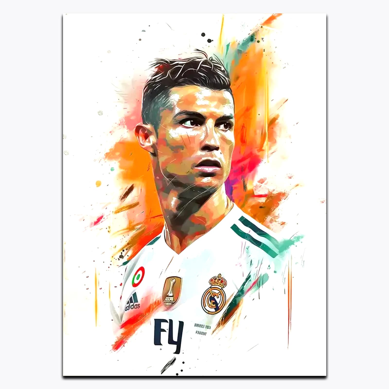 متال پوستر Cristiano Ronaldo(کریستیانو رونالدو) کد F11793