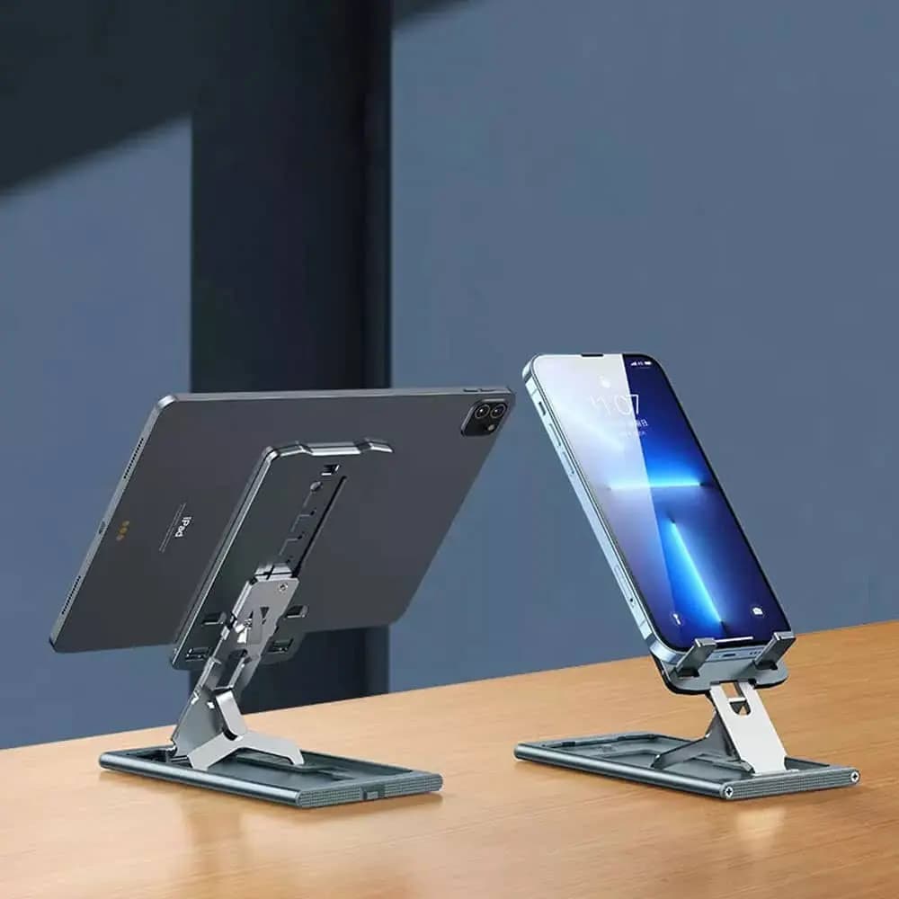 پایه نگهدارنده گوشی موبایل و تبلت مدل metal — تصویر ۴