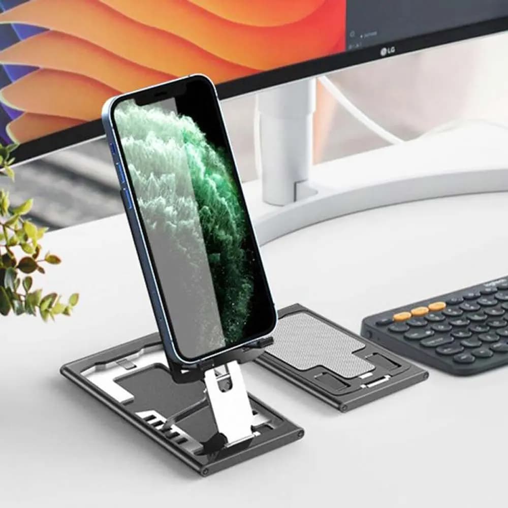 پایه نگهدارنده گوشی موبایل و تبلت مدل metal — تصویر ۵