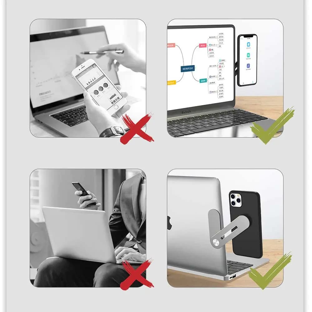 پایه نگهدارنده اتصال گوشی به لپ تاپ — تصویر ۷