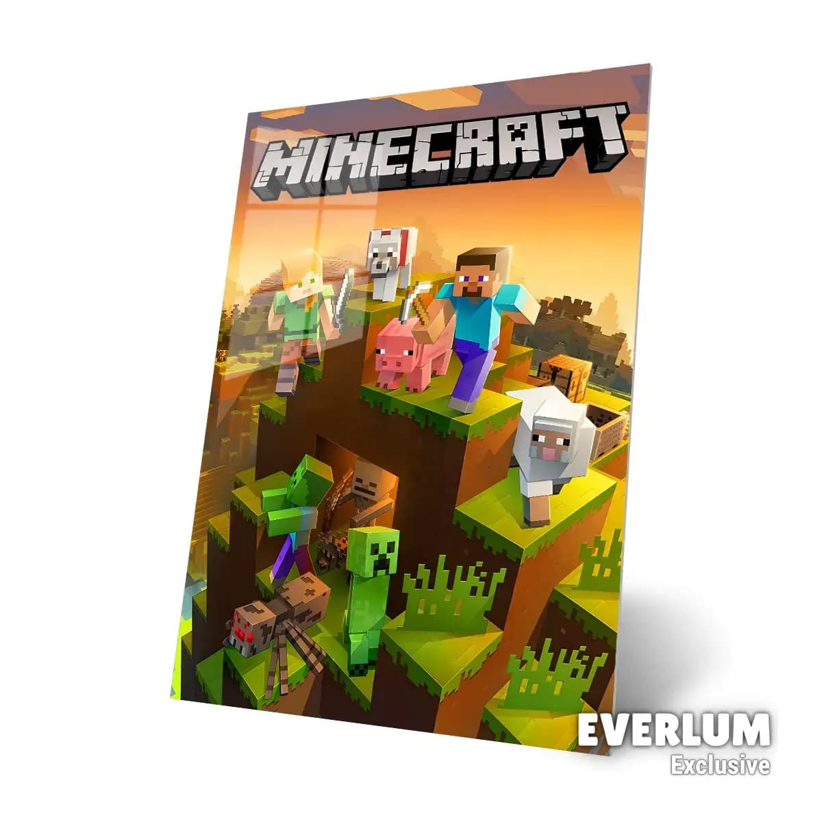 متال پوستر بازی Minecraft کد N402 — تصویر ۶