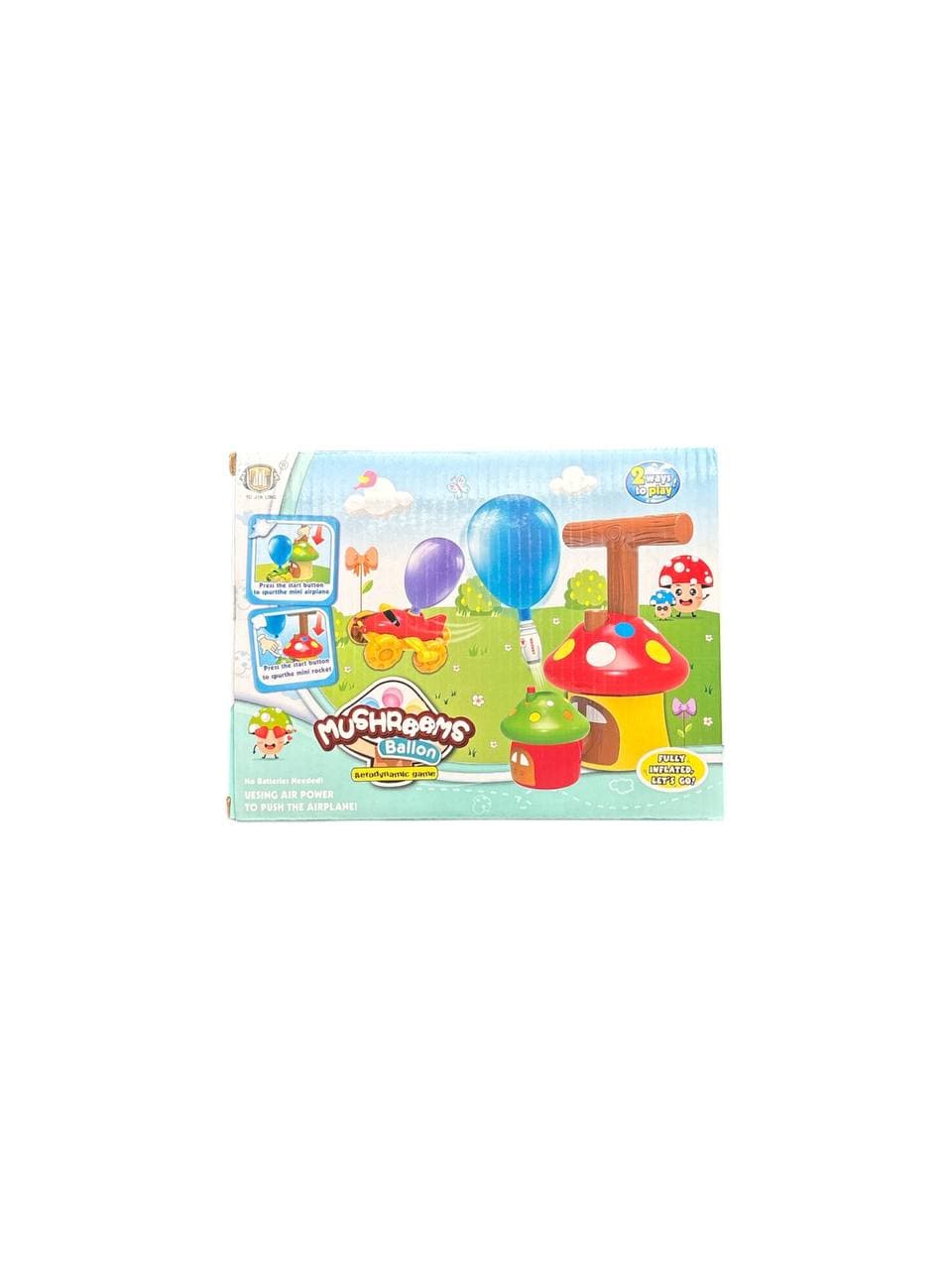 ماشین بادکنکی مدل mashrooms ballon کد 3-777 — تصویر ۲