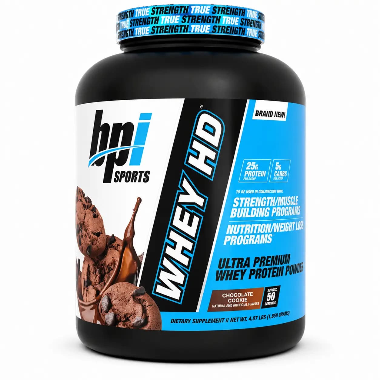 پروتئین وی HD بی پی آی اسپورتس ۱۸۵۰ گرم اصل | Whey HD BPI Sports