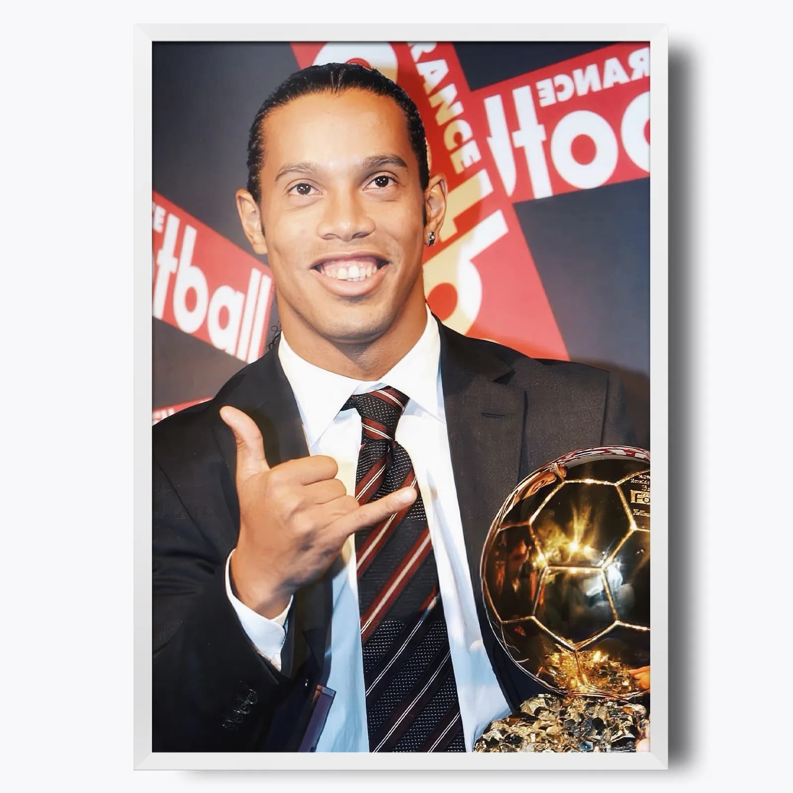 تابلو Ronaldinho Gaúcho(رونالدینیو) T36 — تصویر ۳