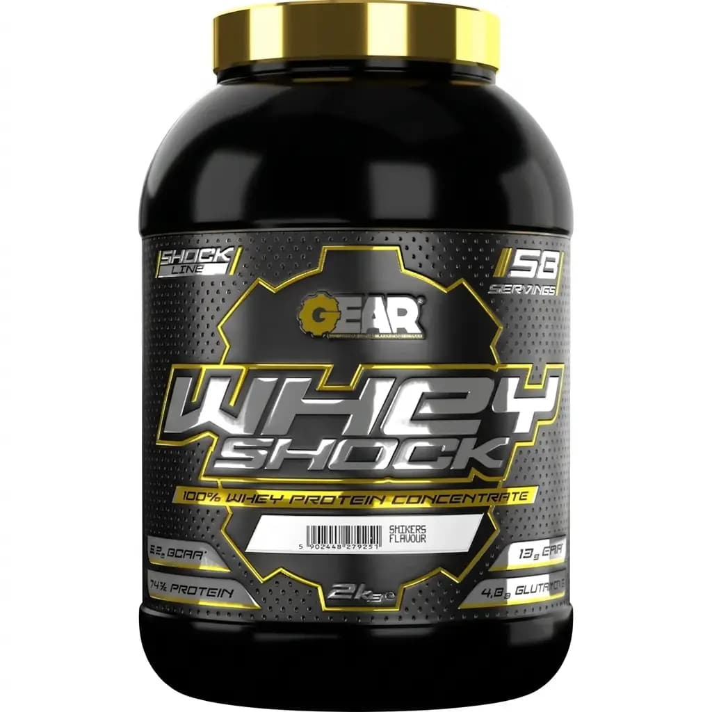پروتئین وی شوک GEAR (Whey Shock) – کیفیت ممتاز و عضله‌سازی سریع — تصویر ۲