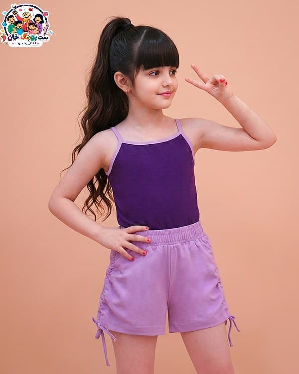 تاپ شلوارک mia set CFCS