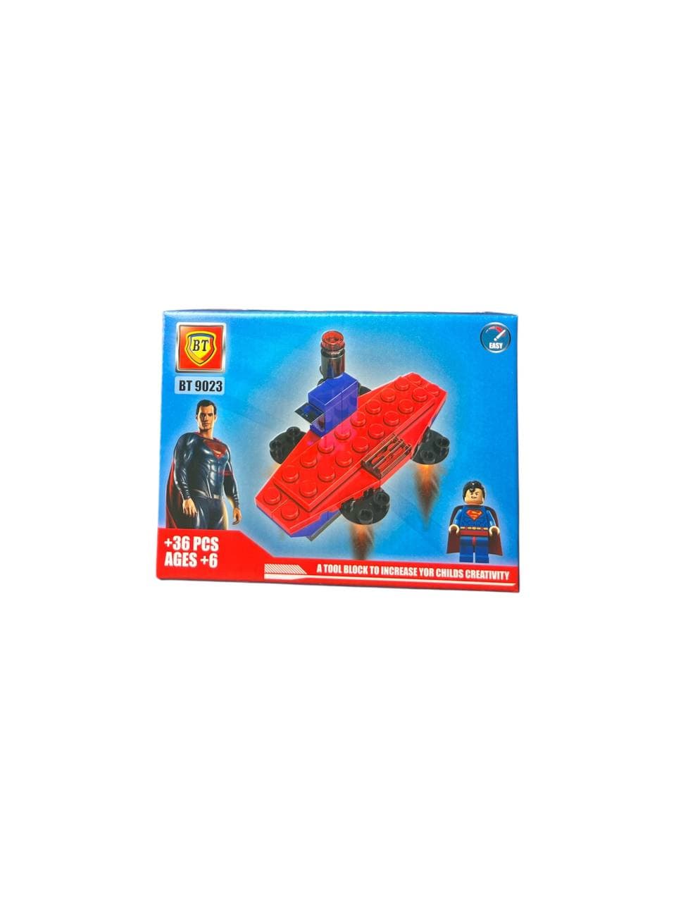 لگو سوپر من سوپر هیرو مدل super man کد bt9023