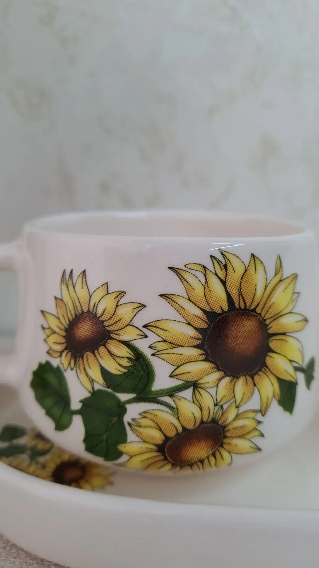 ست چای‌خوری خوی تک‌نفره گل آفتابگردان — تصویر ۶
