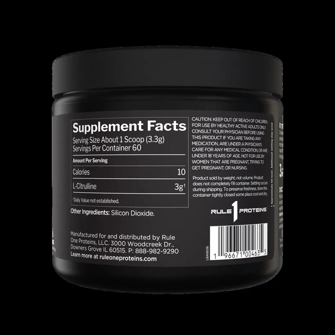 ال سیترولین رول وان بدون طعم 60 سروینگ | Rule One Citrulline — تصویر ۵