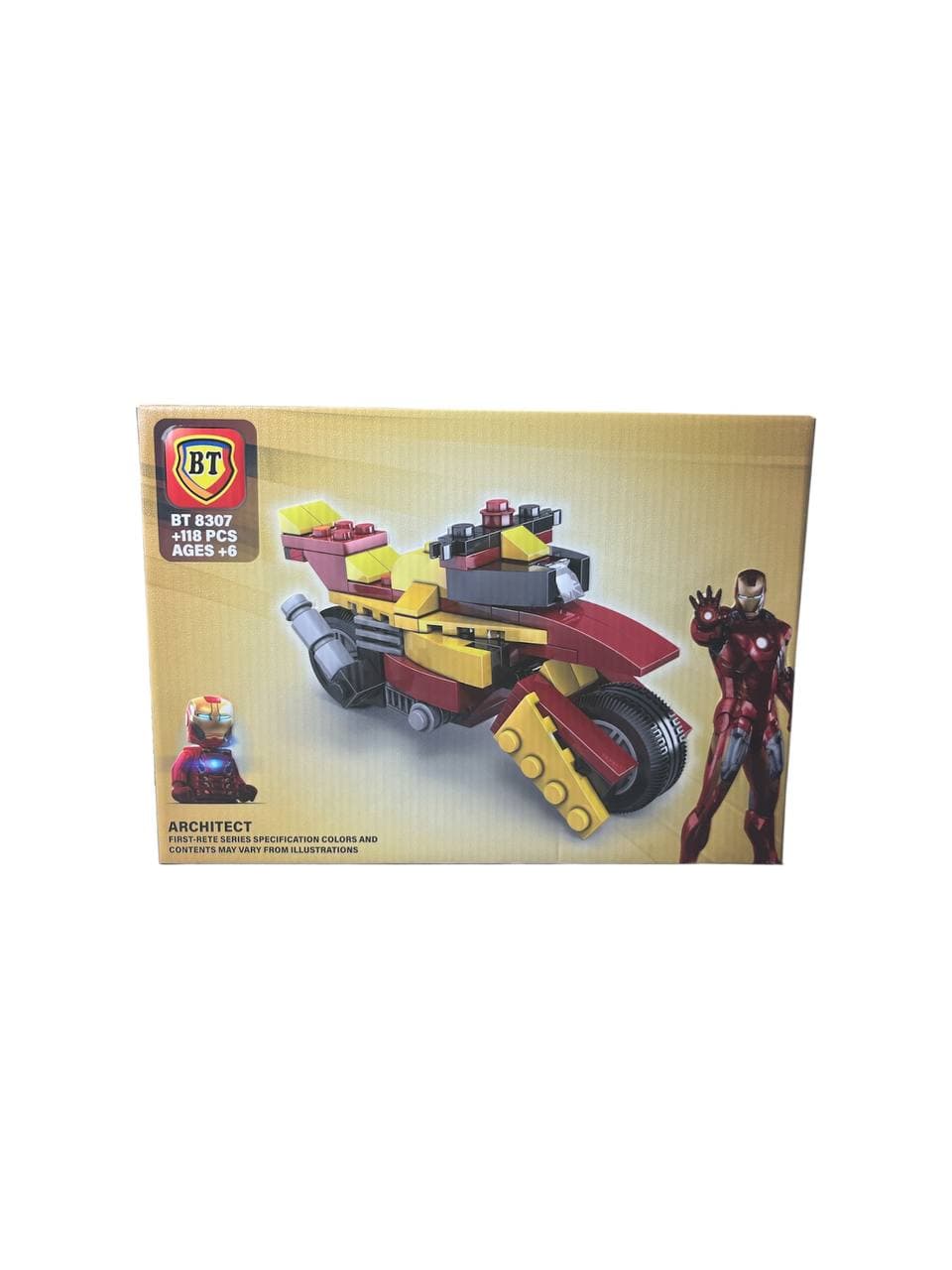 لگو موتور آیرون من مدل iron man کد bt8307
