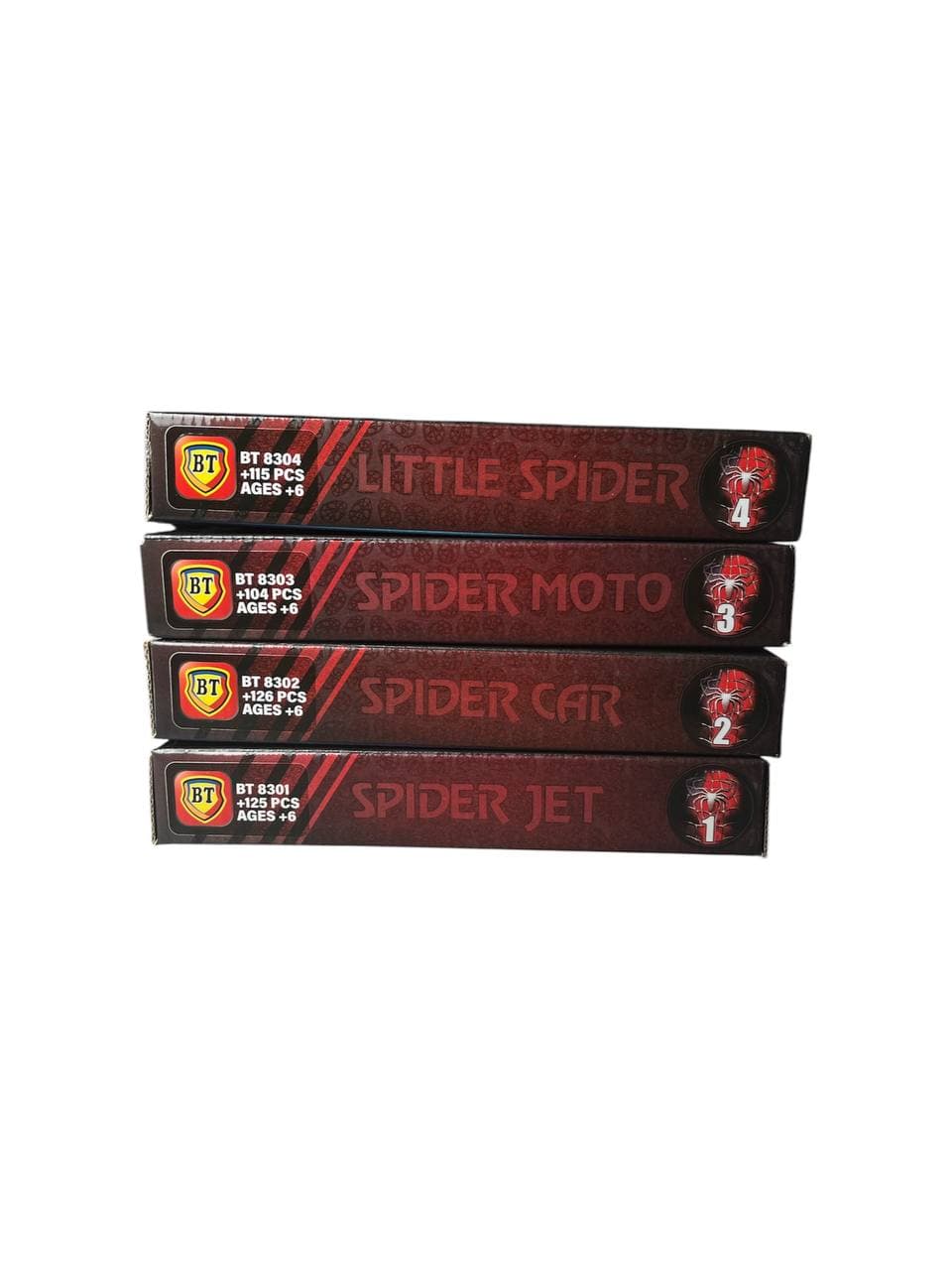 لگو اسپایدرمن پک 4 عددی مدل big spider کد bt8301-04 — تصویر ۴