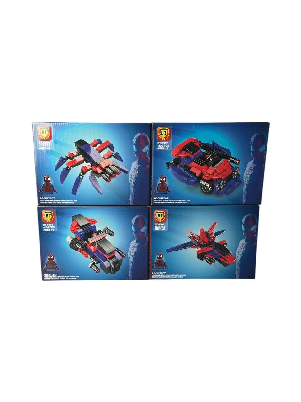 لگو اسپایدرمن پک 4 عددی مدل big spider کد bt8301-04