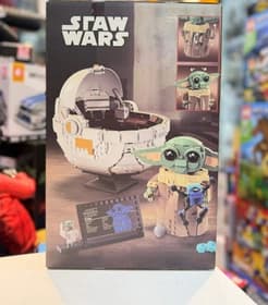 لگو ساختنی سری star wars بیبی یودا و گهواره ۱۰۴۸ قطعه — تصویر ۳