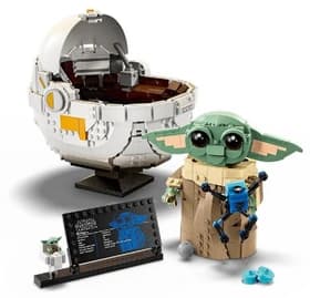 لگو ساختنی سری star wars بیبی یودا و گهواره ۱۰۴۸ قطعه — تصویر ۴
