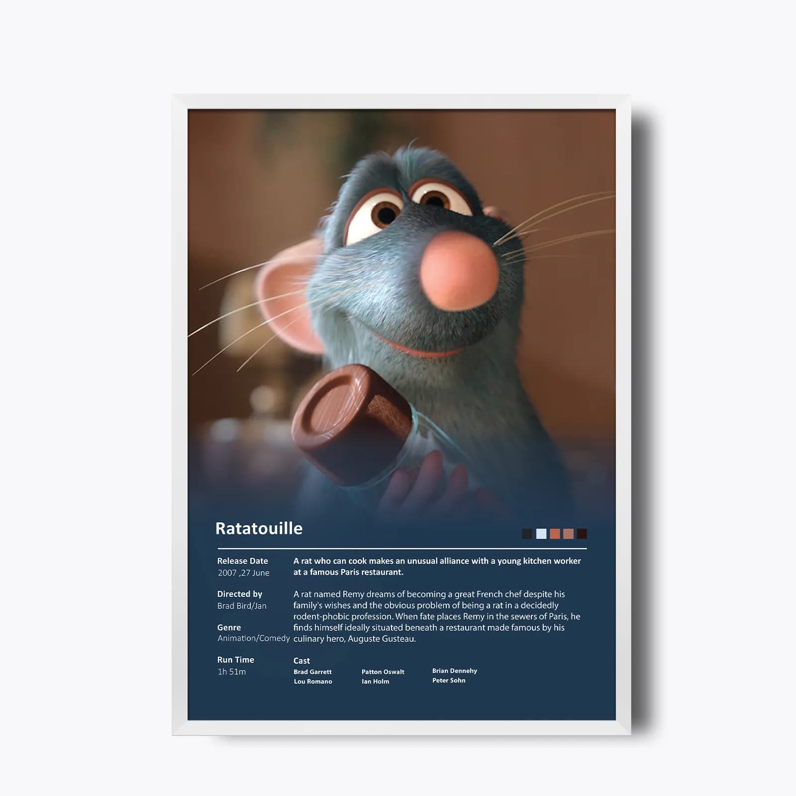 تابلو انیمیشن Ratatouille (راتاتویی) T2 — تصویر ۴