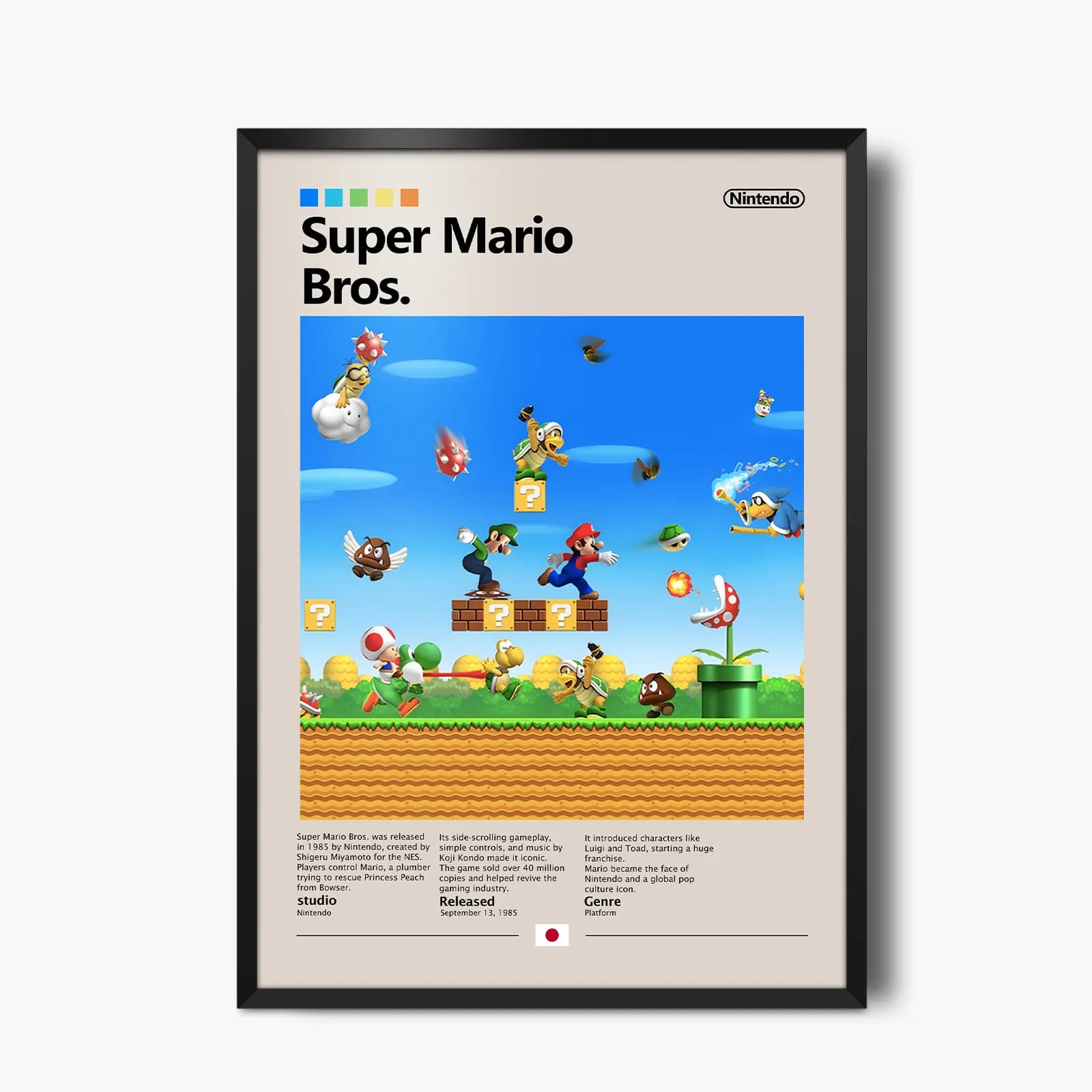 تابلو بازی Super Mario(سوپر ماریو)