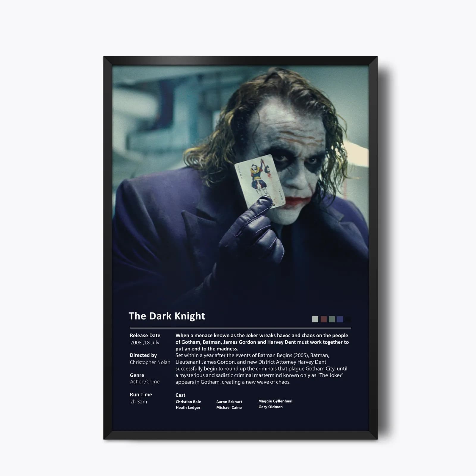 تابلو فیلم The Dark Knight(شوالیه تاریکی) — تصویر ۲