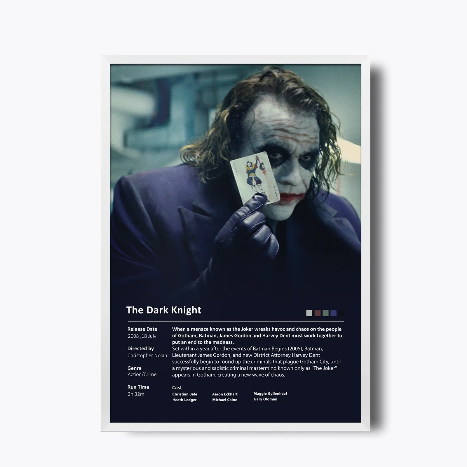 تابلو فیلم The Dark Knight(شوالیه تاریکی) — تصویر ۴