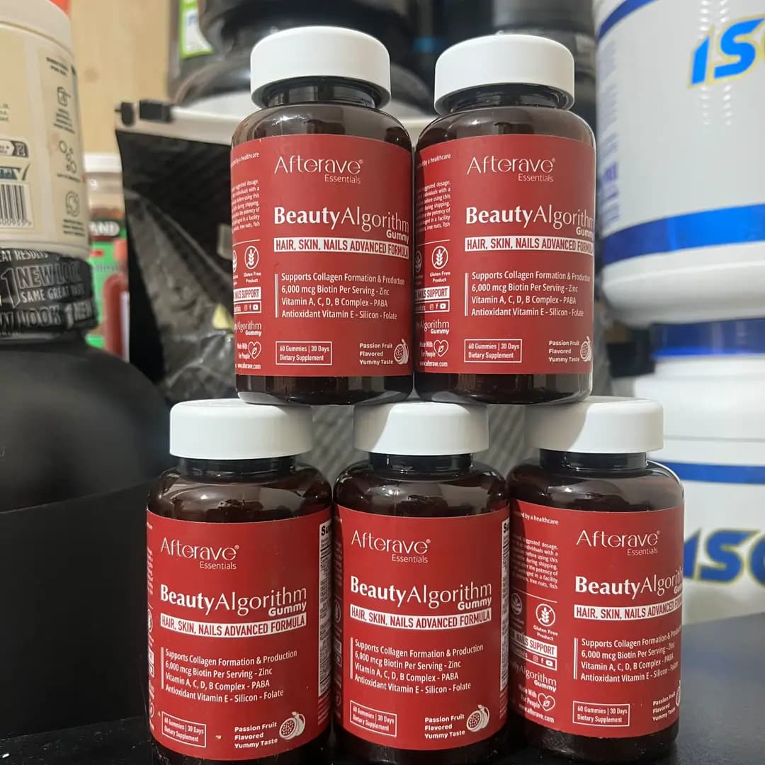 پاستیل بیوتی الگوریتم افترایو Afterave Beauty Algorithm Gum — تصویر ۲