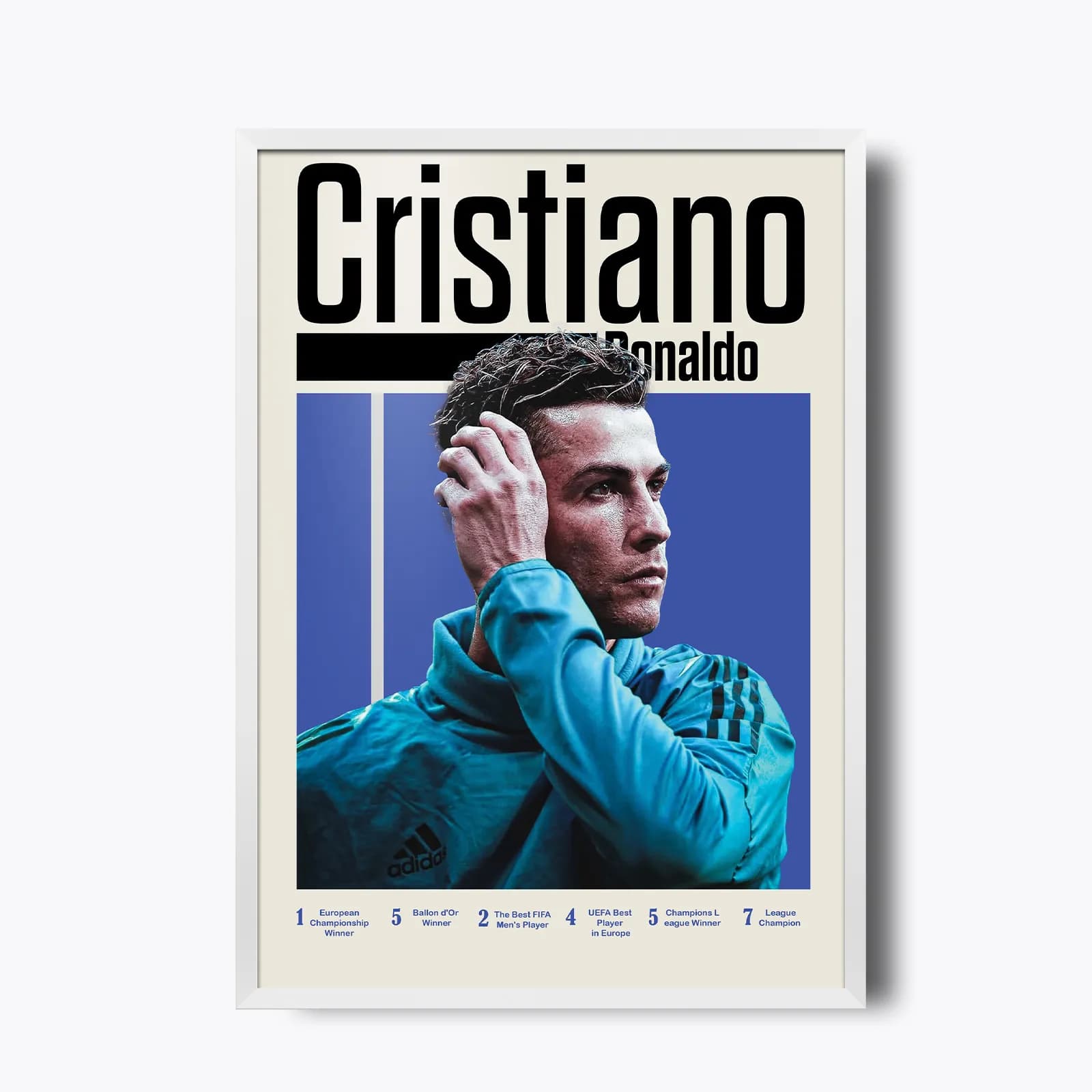 تابلو و قاب عکس Cristiano Ronaldo(کریستیانو رونالدو) — تصویر ۳