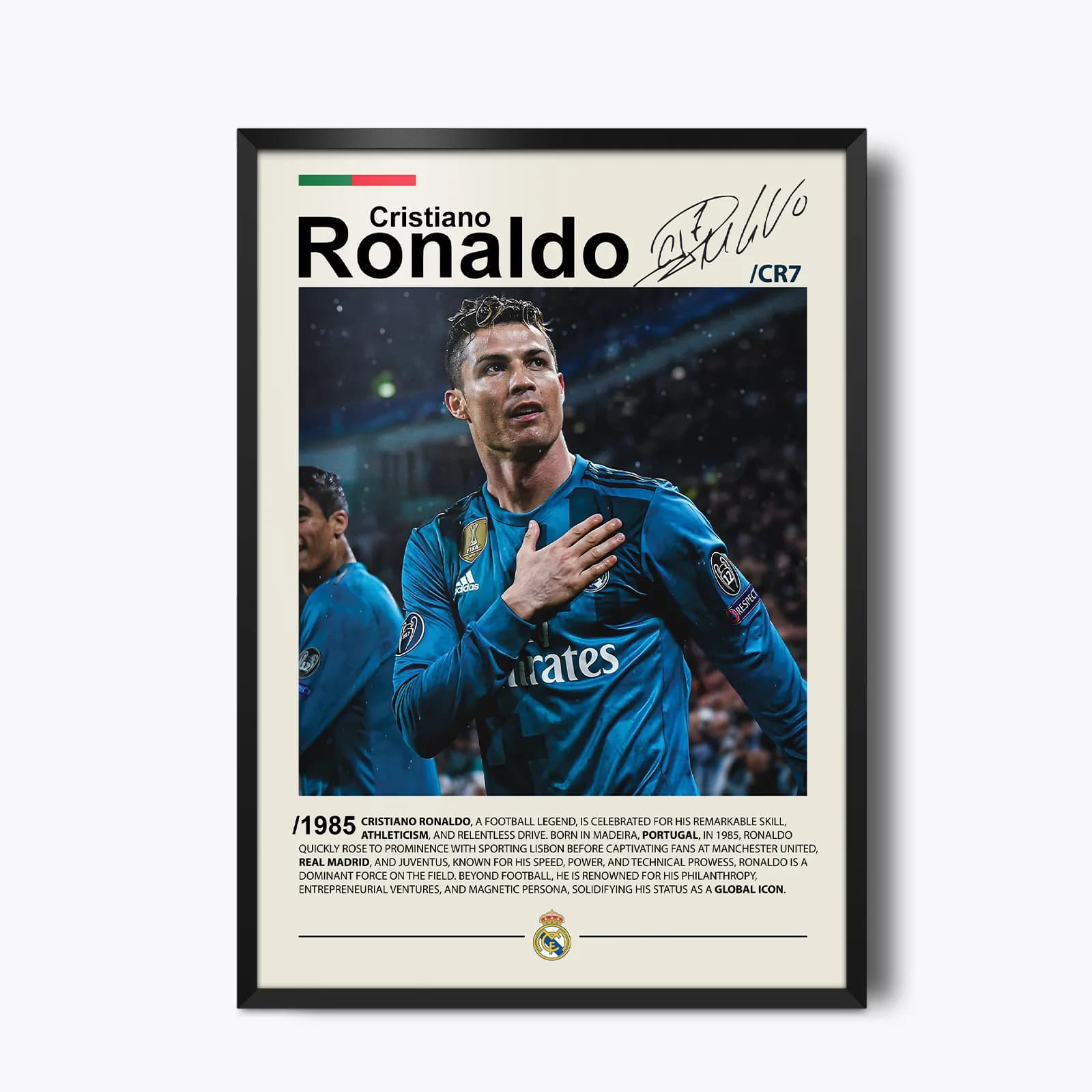 تابلو فوتبالی Cristiano Ronaldo(کریستیانو رونالدو)