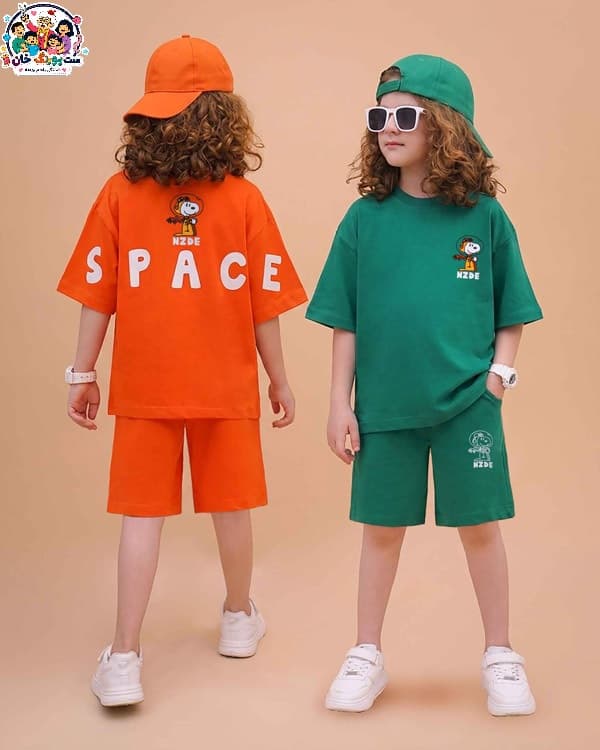 تیشرت شلوارک بگ استایل CFCS SNOOPY