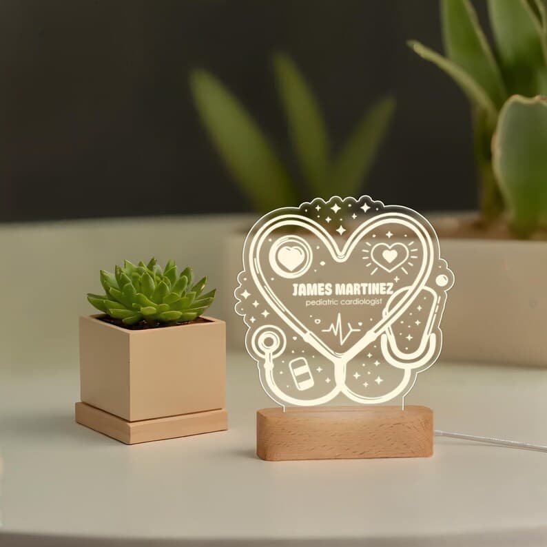 ال ای دی قلب و استتوسکوپ کد LED-035