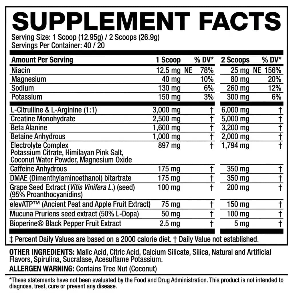 پمپ نیترو لیفت ماسل مدز (MuscleMeds Nitro Lift) | ۵۱۸ گرمی — تصویر ۴