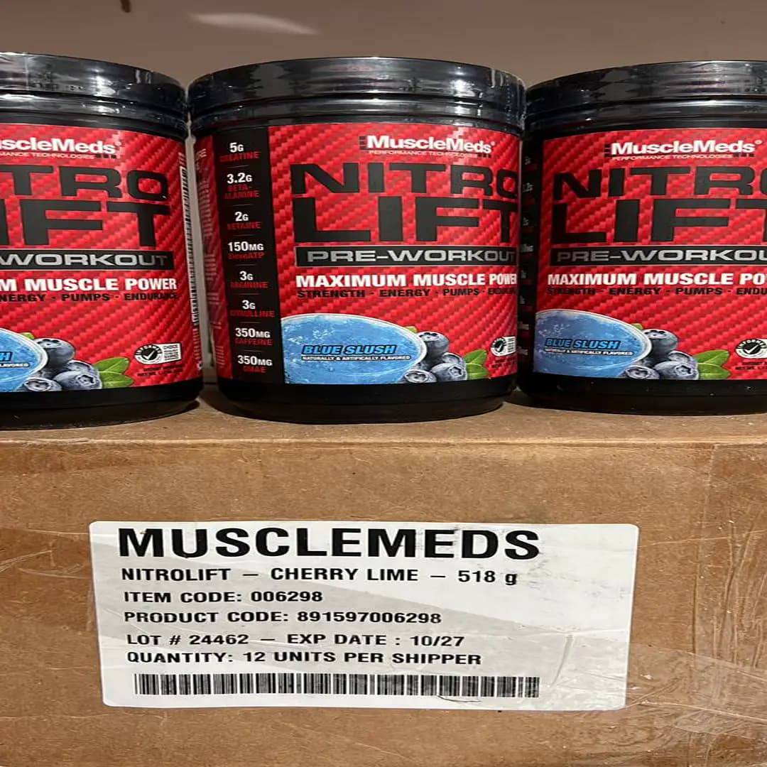 پمپ نیترو لیفت ماسل مدز (MuscleMeds Nitro Lift) | ۵۱۸ گرمی — تصویر ۳