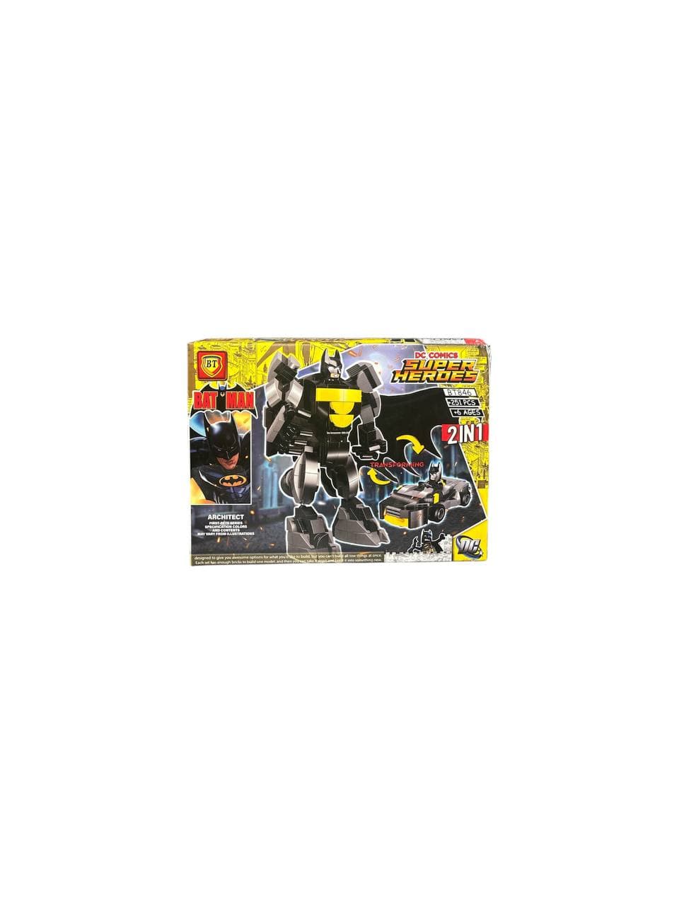لگو دوکاره بتمن مدل super heroes کد bt846