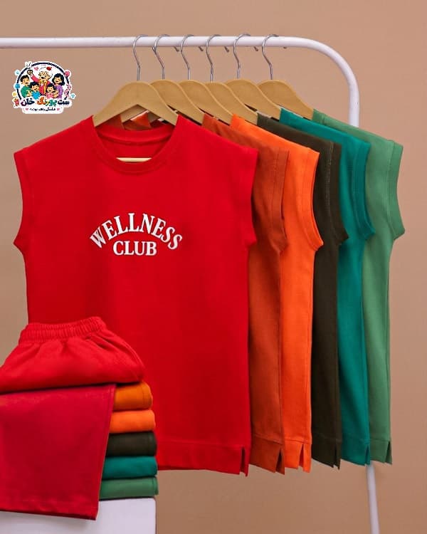 تاپ شلوارک بگ استایل Wellness Club CFCS